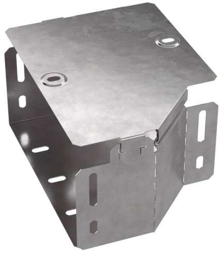 Переходник левый для лотка с крышкой Промрукав Стандарт 200х150х100 фото Переходник левый для лотка с крышкой Промрукав Стандарт 200х150х100 картинка